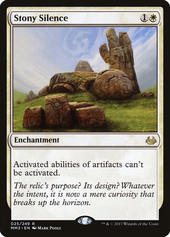 Stony Silence [Modern Masters 2017] | Total Play