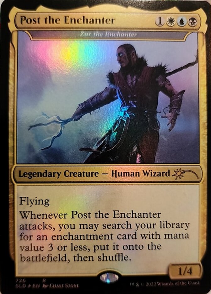 Zur the Enchanter - Post the Enchanter [Secret Lair Drop Promos] | Total Play