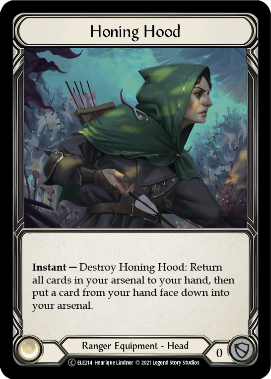 Honing Hood [U-ELE214] (Tales of Aria Unlimited)  Unlimited Rainbow Foil | Total Play