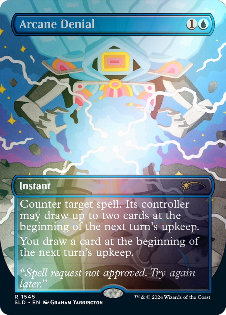 Arcane Denial (Surge Foil) [Marvel Super Heroes Commander] | Total Play