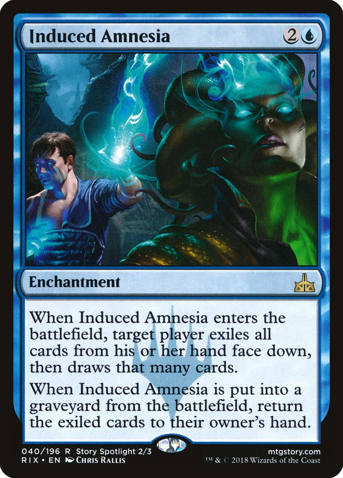 Induced Amnesia [Rivals of Ixalan] | Total Play