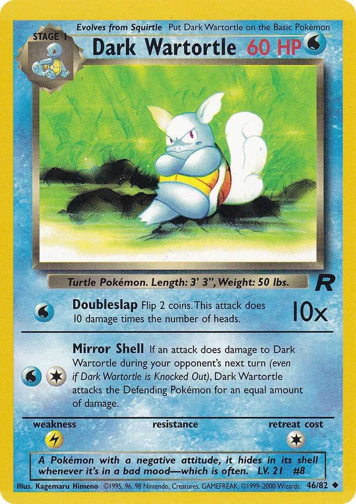 Dark Wartortle (46/82) [Team Rocket Unlimited] | Total Play
