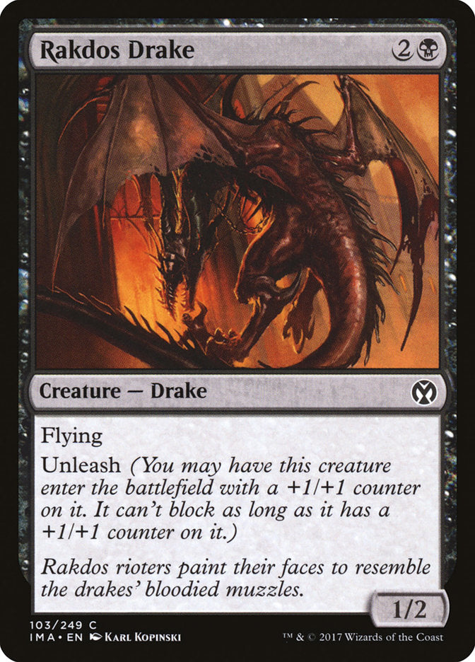 Rakdos Drake [Iconic Masters] | Total Play