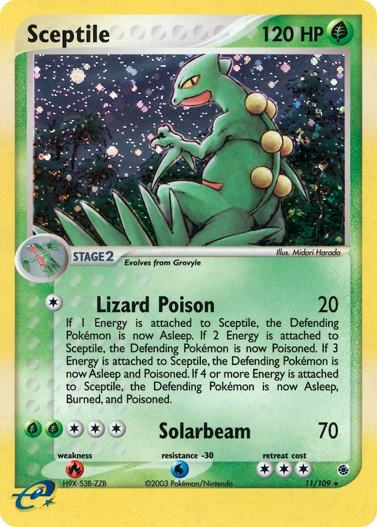 Sceptile (11/109) [EX: Ruby & Sapphire] | Total Play
