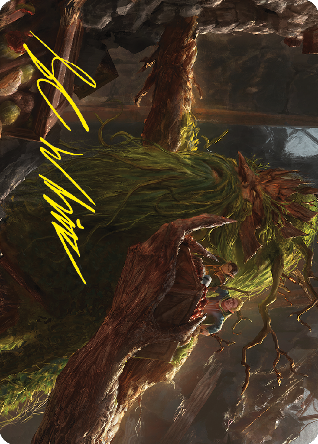 Treebeard, Gracious Host Art Card (Gold-Stamped Signature) [The Lord of the Rings: Tales of Middle-earth Art Series] | Total Play