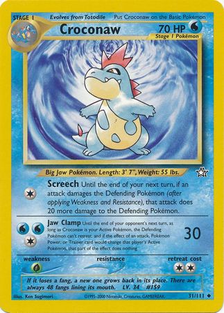 Croconaw (31/111) [Neo Genesis Unlimited] | Total Play