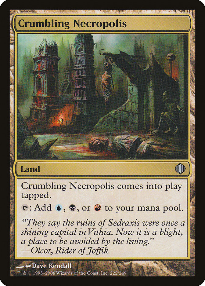 Crumbling Necropolis [Shards of Alara] | Total Play
