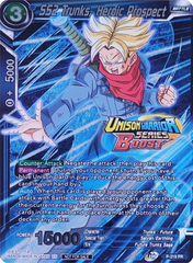 SS2 Trunks, Heroic Prospect (Event Pack 08 - Alternate Foil) (P-219) [Tournament Promotion Cards] | Total Play