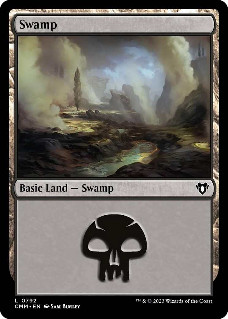 Swamp (792) [Commander Masters] | Total Play