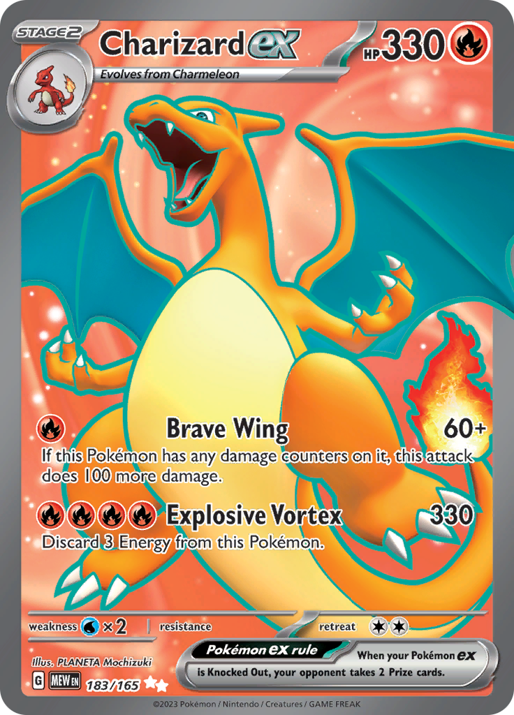 Charizard ex (183/165) [Scarlet & Violet: 151] | Total Play