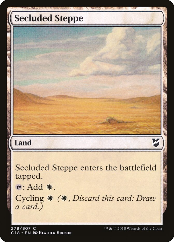 Secluded Steppe [Commander 2018] | Total Play