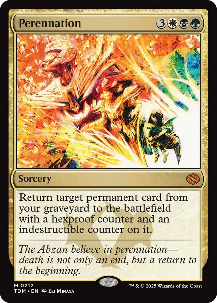 Perennation [Tarkir: Dragonstorm] | Total Play