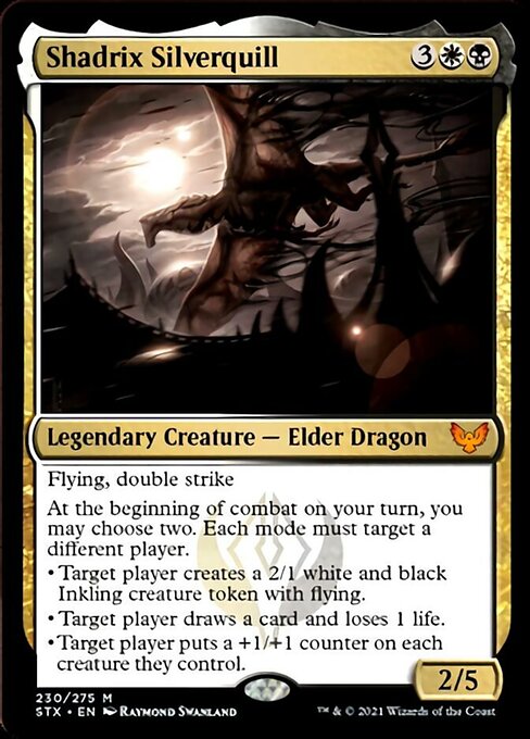 Shadrix Silverquill [Strixhaven: School of Mages] | Total Play