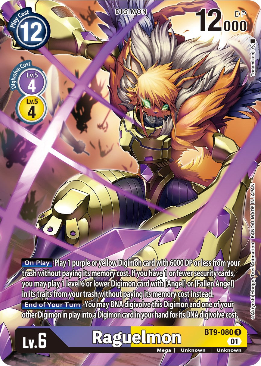 Raguelmon [BT9-080] (Alternate Art) [X Record] | Total Play