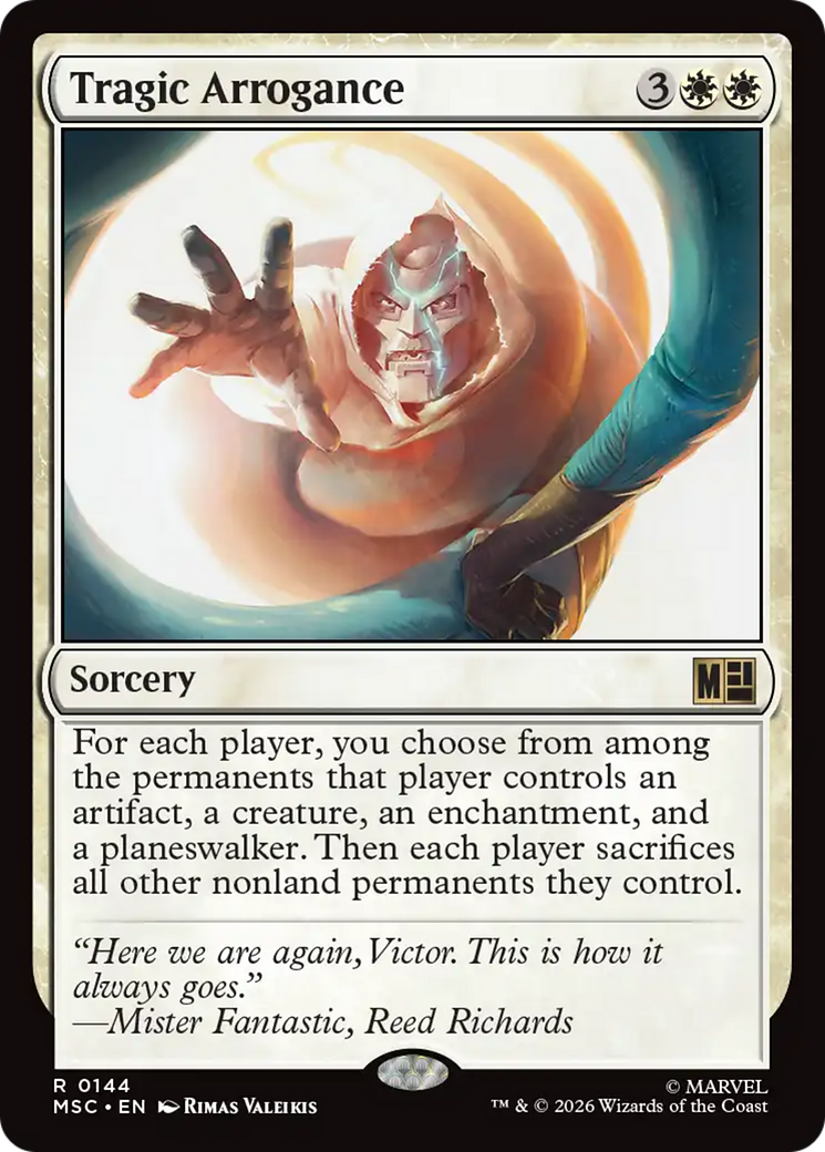 Tragic Arrogance [Marvel Super Heroes Commander] | Total Play