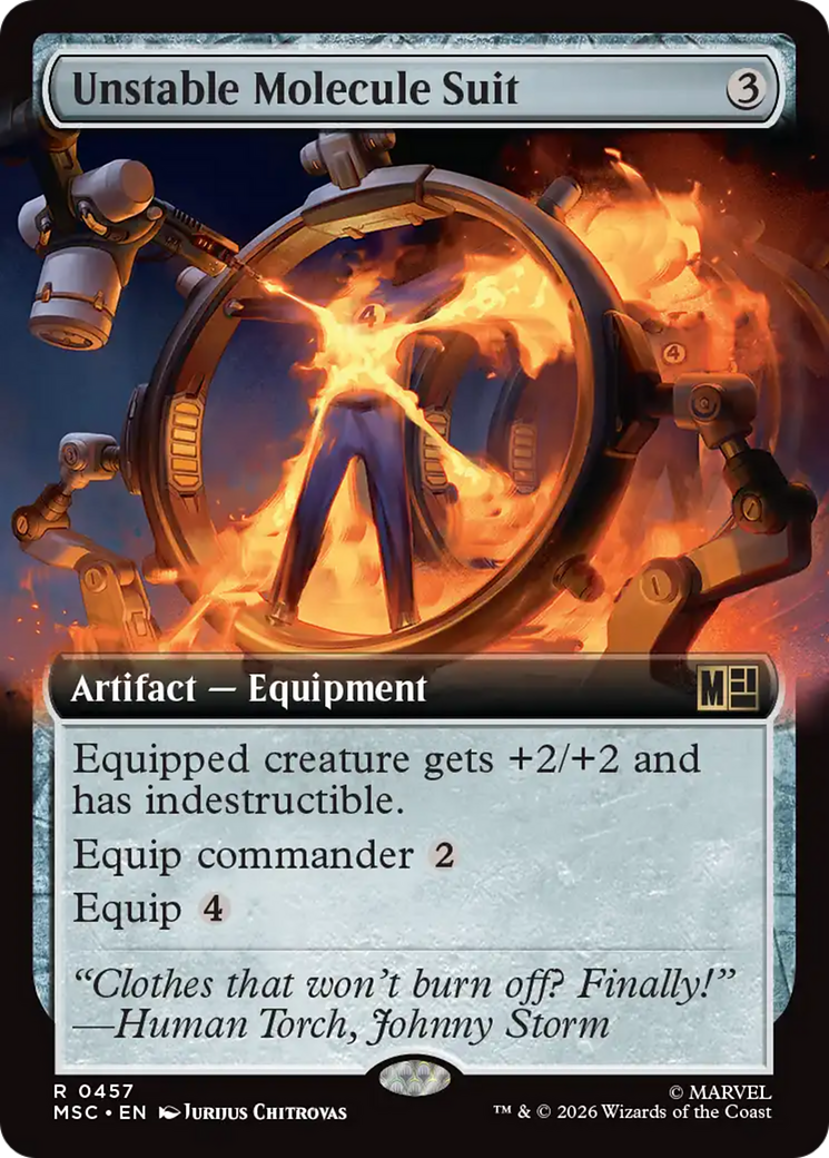 Unstable Molecule Suit (Extended Art) [Marvel Super Heroes Commander] | Total Play
