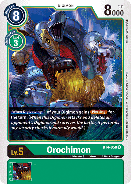 Orochimon [BT4-058] [Great Legend] | Total Play