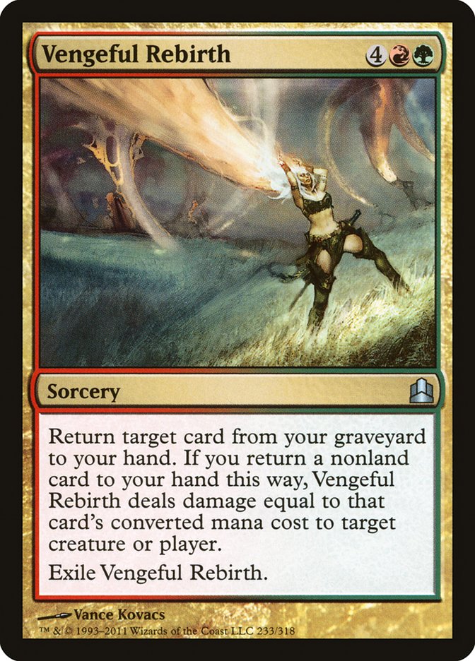 Vengeful Rebirth [Commander 2011] | Total Play