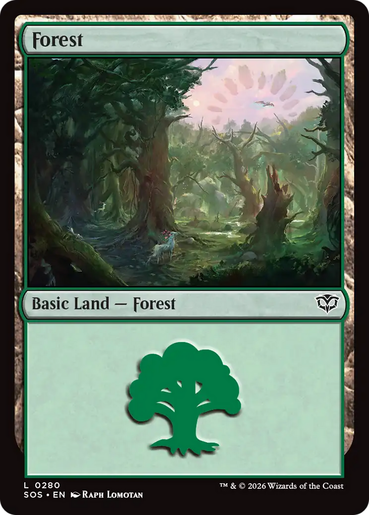 Forest (0280) [Secrets of Strixhaven] | Total Play