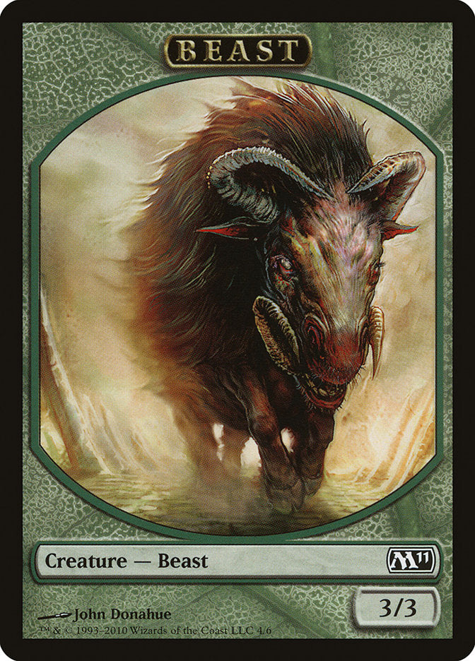 Beast Token [Magic 2011 Tokens] | Total Play