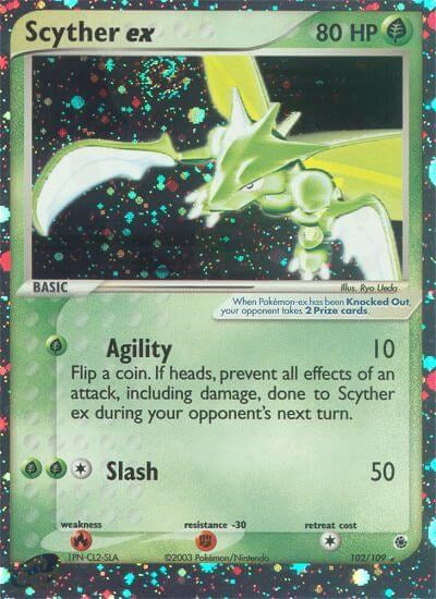 Scyther ex (102/109) [EX: Ruby & Sapphire] | Total Play
