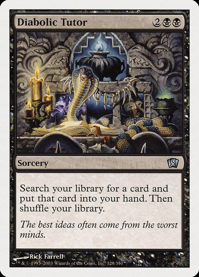 Diabolic Tutor [Eighth Edition] | Total Play