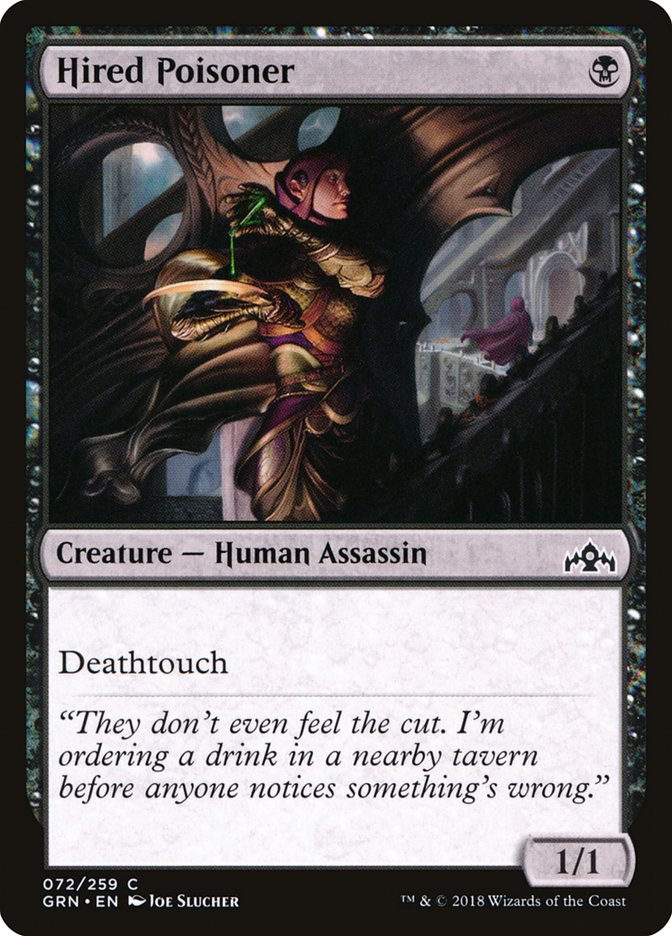 Hired Poisoner [Guilds of Ravnica] | Total Play