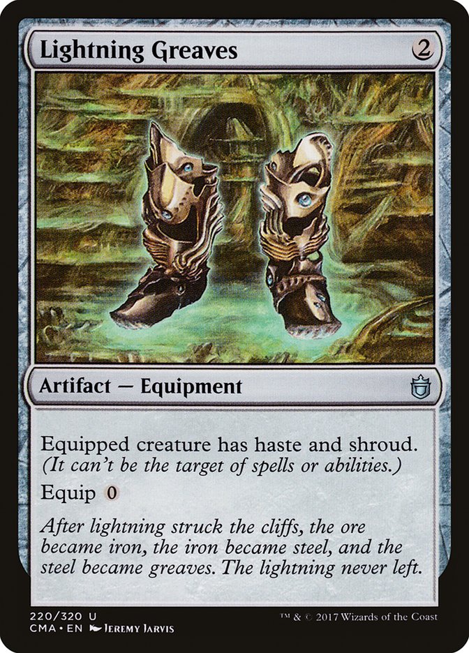Lightning Greaves [Commander Anthology] | Total Play