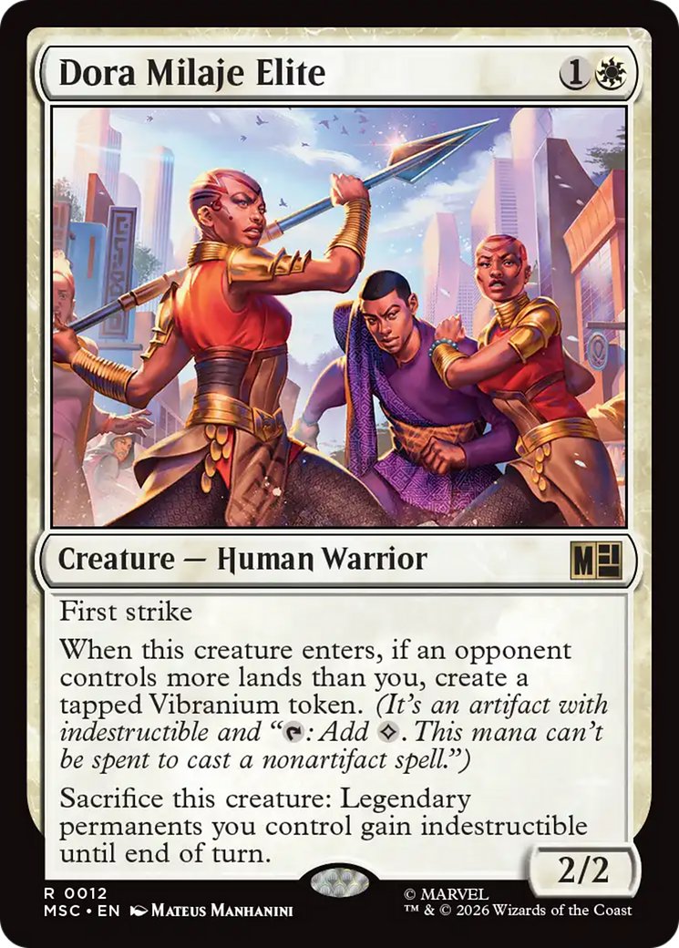 Dora Milaje Elite [Marvel Super Heroes Commander] | Total Play