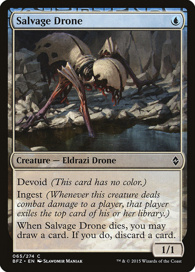 Salvage Drone [Battle for Zendikar] | Total Play