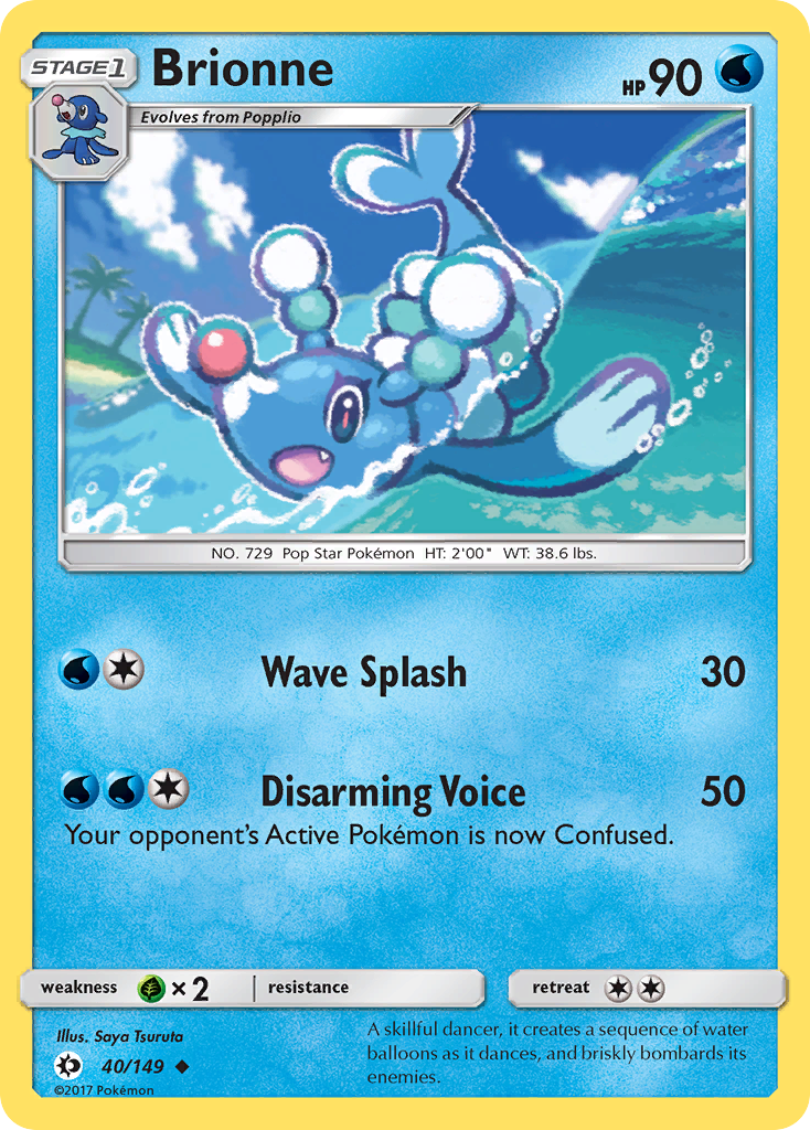 Brionne (40/149) [Sun & Moon: Base Set] | Total Play