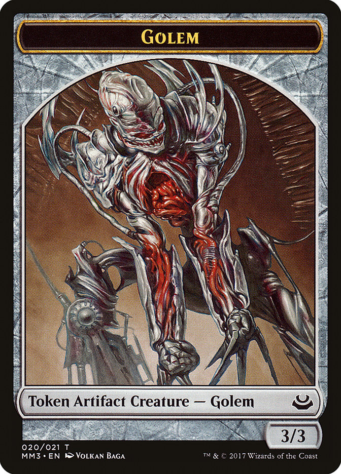 Golem Token [Modern Masters 2017 Tokens] | Total Play