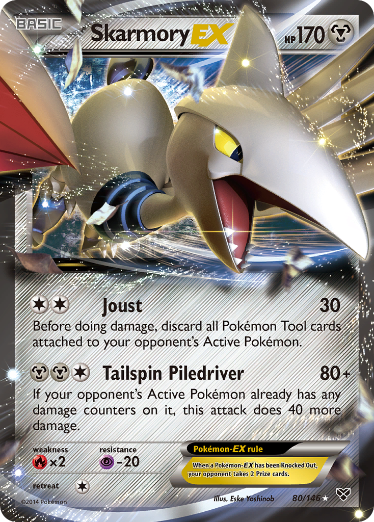 Skarmory EX (80/146) [XY: Base Set] | Total Play