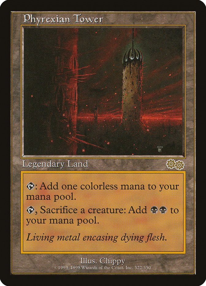 Phyrexian Tower [Urza's Saga] | Total Play