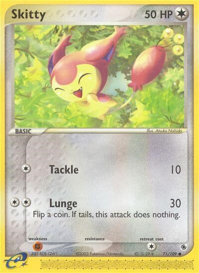 Skitty (71/109) [EX: Ruby & Sapphire] | Total Play