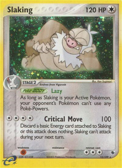 Slaking (12/109) [EX: Ruby & Sapphire] | Total Play