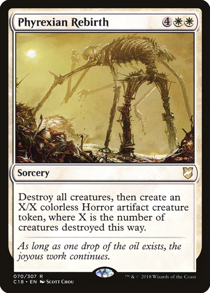 Phyrexian Rebirth [Commander 2018] | Total Play