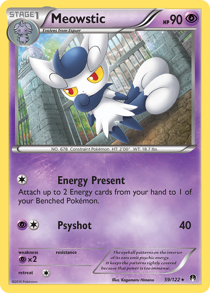 Meowstic (59/122) [XY: BREAKpoint] | Total Play