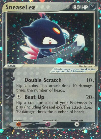 Sneasel ex (103/109) [EX: Ruby & Sapphire] | Total Play