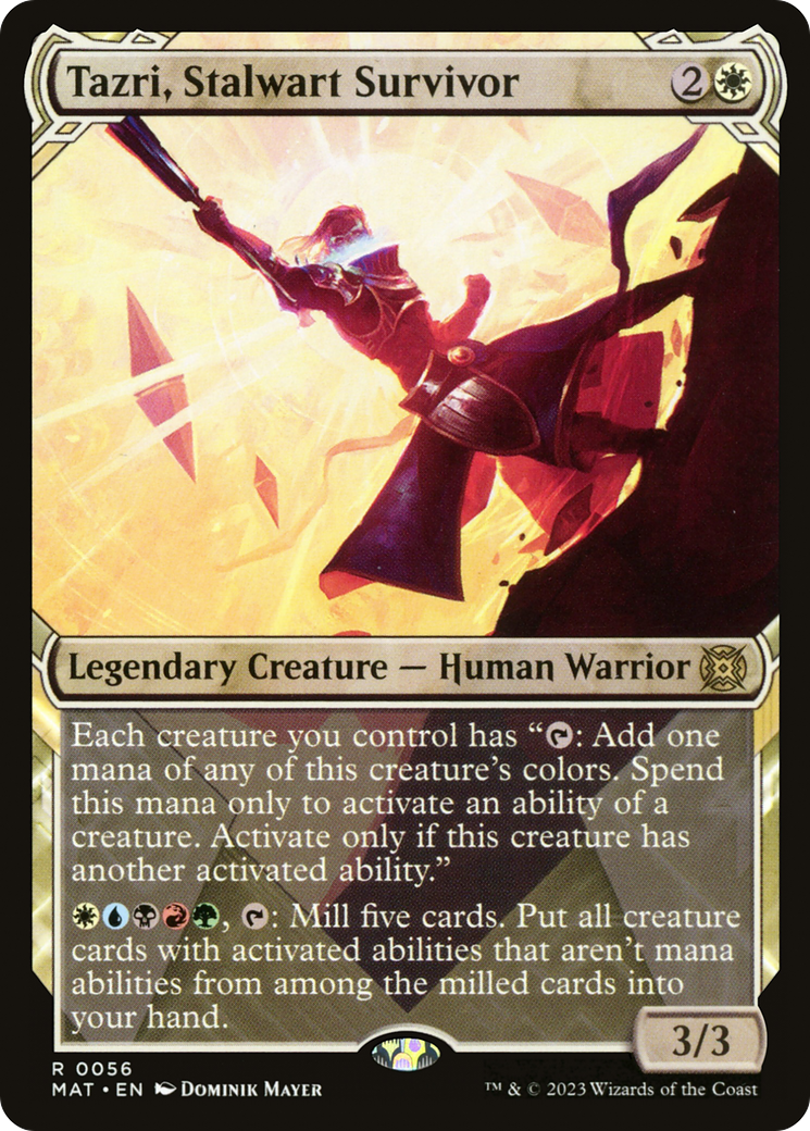 Tazri, Stalwart Survivor (Showcase) [March of the Machine: The Aftermath] | Total Play