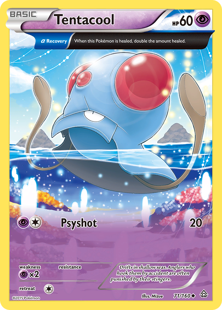 Tentacool (71/160) [XY: Primal Clash] | Total Play