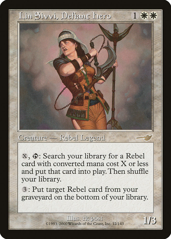 Lin Sivvi, Defiant Hero [Nemesis] | Total Play