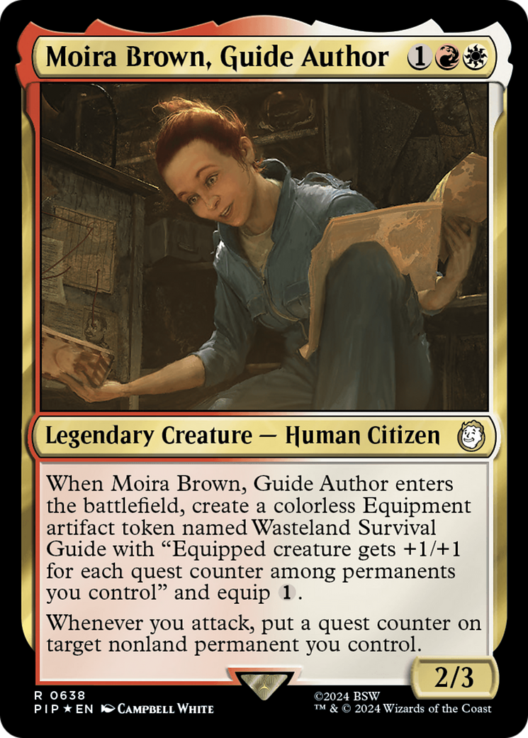 Moira Brown, Guide Author (Surge Foil) [Fallout] | Total Play