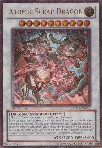 Atomic Scrap Dragon [STOR-EN043] Ultimate Rare | Total Play