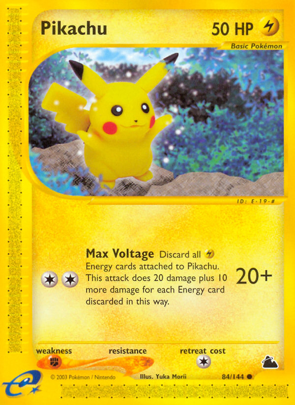 Pikachu (84/144) [Skyridge] | Total Play