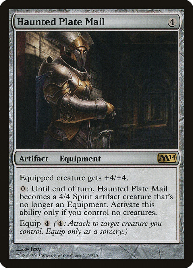 Haunted Plate Mail [Magic 2014] | Total Play