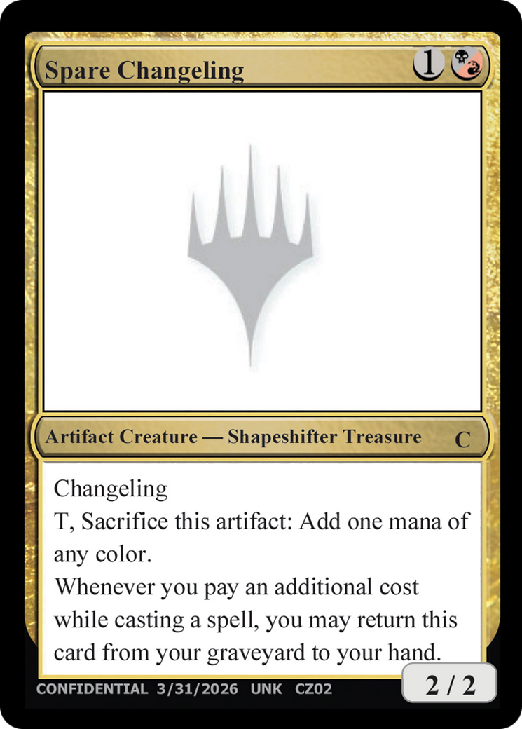 Spare Changeling [Unknown Event] | Total Play
