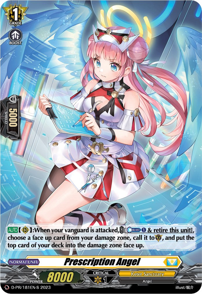 Prescription Angel (Foil) (D-PR/181EN-S) [D Promo Cards] | Total Play