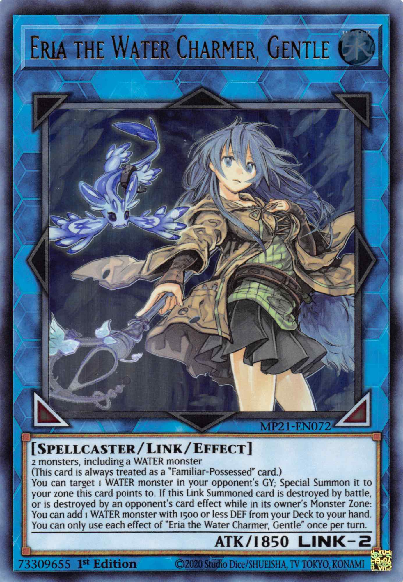 Eria the Water Charmer, Gentle [MP21-EN072] Ultra Rare | Total Play