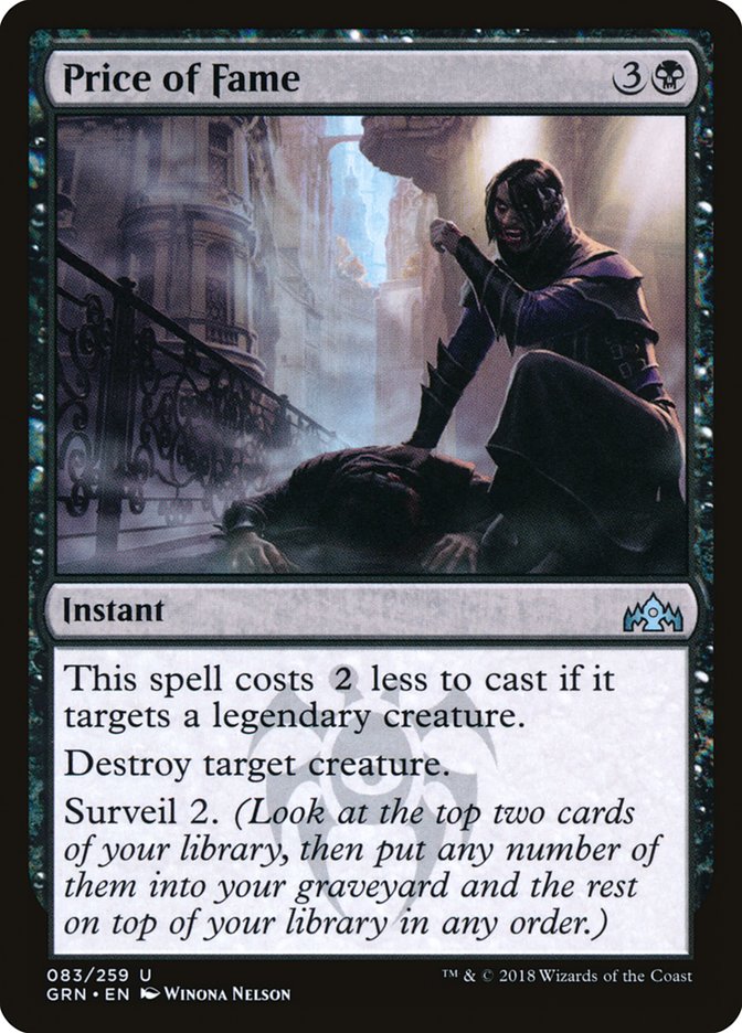 Price of Fame [Guilds of Ravnica] | Total Play